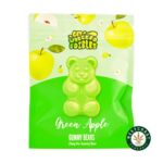 Get Wrecked Edibles - Green Apple Gummy Bears 300mg THC - West Coast Cannabis