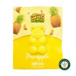 Get Wrecked Edibles - Pineapple Gummy Bears 300mg THC - West Coast Cannabis