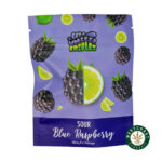 Get Wrecked Edibles - Sour Blue Raspberry 300mg THC - West Coast Cannabis