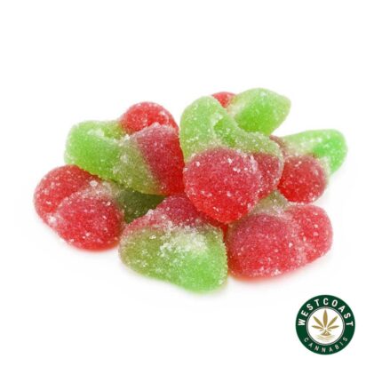 Get Wrecked Edibles - Sour Cherry Blaster 300mg THC - West Coast Cannabis