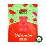 Get Wrecked Edibles - Watermelon Gummy Bears 300mg THC - West Coast Cannabis