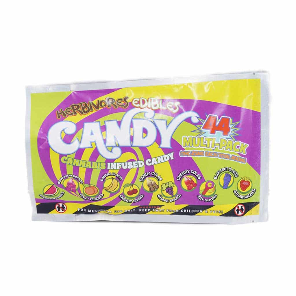 Herbivores Edibles - 44 Multi-pack Variety Candy 1100mg THC - West Coast Cannabis Herbivores Edibles - 44 Multi-pack Variety Candy 1100mg THC - West Coast Cannabis
