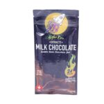 Higher Fire Extracts - Bubble Hash Chocolate Bar - Milk 2000mg THC - West Coast Cannabis