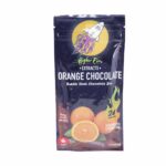 Higher Fire Extracts - Bubble Hash Chocolate Bar - Orange 1000mg THC - West Coast Cannabis