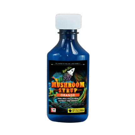 Higher Fire Extracts – Mushroom Syrup - Orange 3000mg Psilocybin - West Coast Cannabis