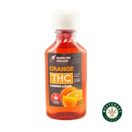 Higher Fire Extracts - Orange Canna Lean 1000mg THC - West Coast Cannabis