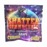 Higher Fire Extracts - Shatter Gummy Cubes - Grape 1000mg THC - West Coast Cannabis