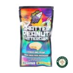 Higher Fire Extracts - Shatter Peanut Butter Chocolate Cups - Cookies and Cream 2500mg THC - West Coast Cannabis