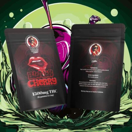 Mama Anne's Edibles - Black Cherry Gummy - 1500mg THC - West Coast Cannabis
