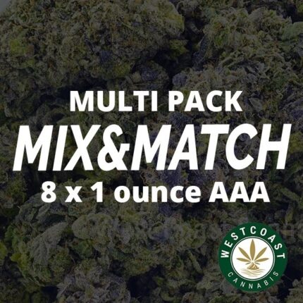 Multi Pack - AA/AAA Half Pound 8 x 28g - West Coast Cannabis