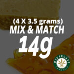 Multi Pack (Budder, Live Resin, Shatter, Crumble, Wax, Caviar) -14g - 4 x 3.5g - West Coast Cannabis