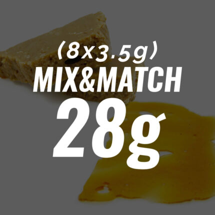 Multi Pack (Budder, Live Resin, Shatter, Crumble, Wax, Caviar) -28g - 8 x 3.5g - West Coast Cannabis