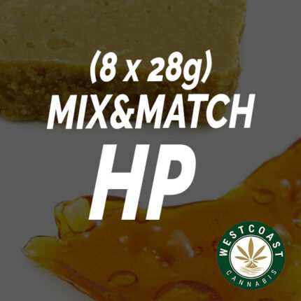 Multi Pack - Budder/Live Resin/Shatter/Crumble/Wax/Caviar - Half Pound - 8 x 28g - West Coast Cannabis