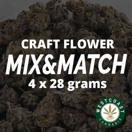 Multi Pack - Craft Flowers AAAA+ - 4 x 28g - West Coast Cannabis