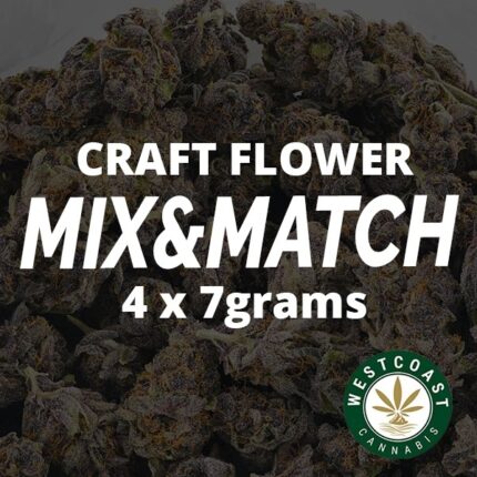 Multi Pack - Craft Flowers AAAA+ - 4 x 7g - West Coast Cannabis