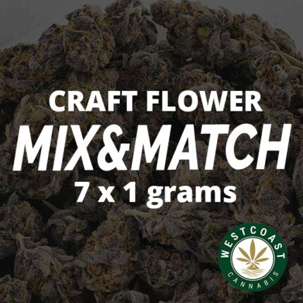 Multi Pack - Craft Flowers AAAA+ - 7 x 1g - West Coast Cannabis