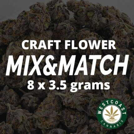 Multi Pack - Craft Flowers AAAA+ - 8 x 3.5g - West Coast Cannabis