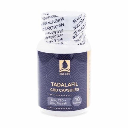 One Life Capsule – Tadalafil (Cialis) (20mg CBD + 20mg Tadalafil) - West Coast Cannabis