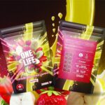 One Life Edibles - Strawberry Banana Gummy - 300mg THC (Sativa) - West Coast Cannabis