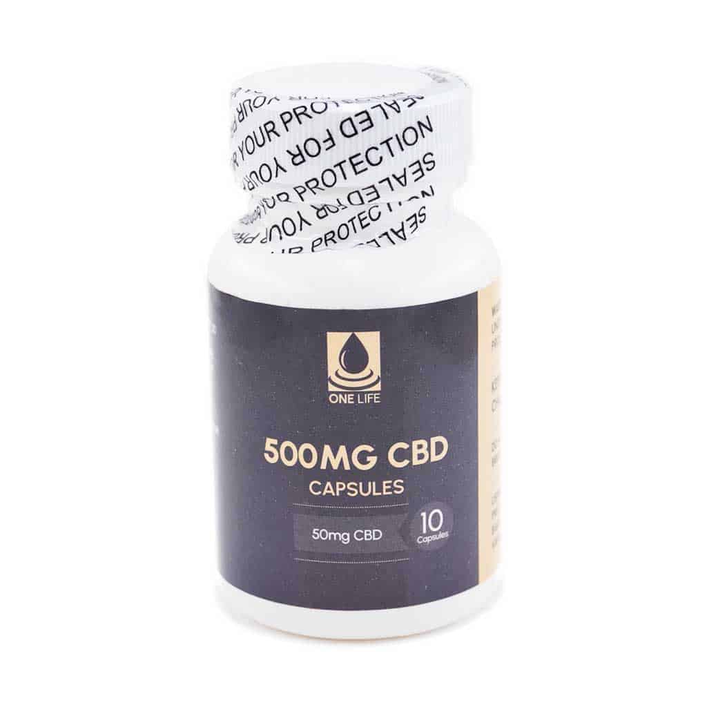 One Life Soft Gel Capsules - 500mg CBD - West Coast Cannabis One Life Soft Gel Capsules - 500mg CBD - West Coast Cannabis