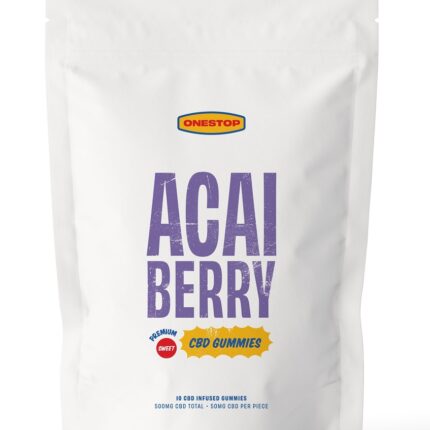 One Stop - Acai Berry CBD Gummies 500mg - West Coast Cannabis