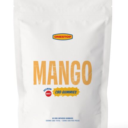 One Stop - Mango CBD Gummies 500mg - West Coast Cannabis
