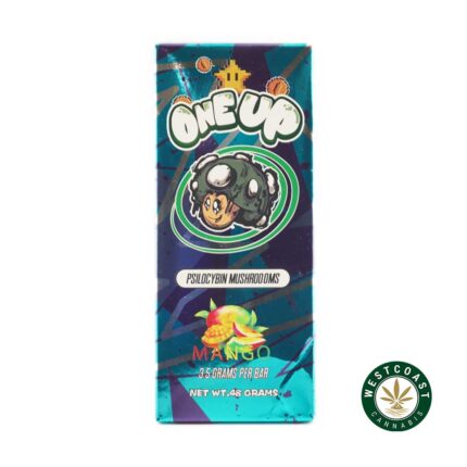 One Up - Psilocybin Mushrooms - Mango 3.5G Chocolate - West Coast Cannabis