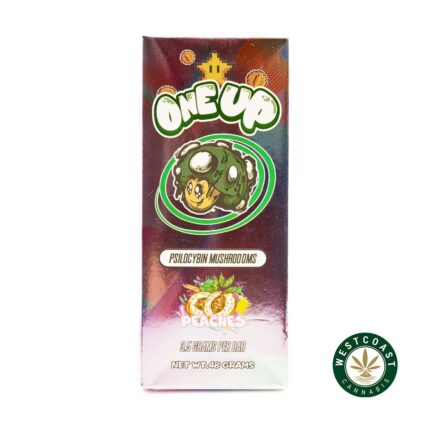 One Up - Psilocybin Mushrooms - Peach 3.5G Chocolate - West Coast Cannabis
