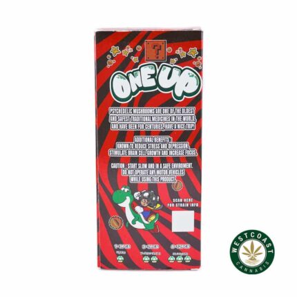 One Up - Psilocybin Mushrooms - Raspberry Dark Chocolate 3.5G - West Coast Cannabis