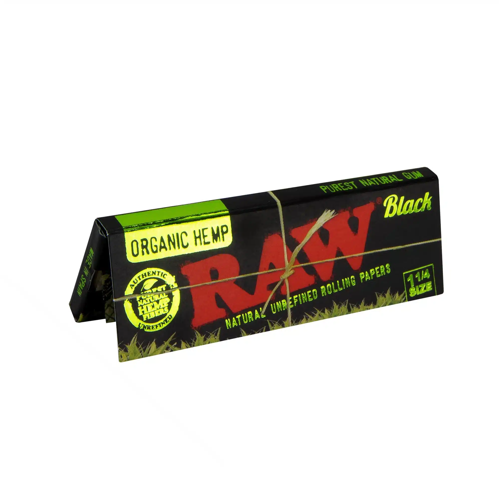 Raw Hemp Black Organic Rolling Paper - West Coast Cannabis Raw Hemp Black Organic Rolling Paper - West Coast Cannabis