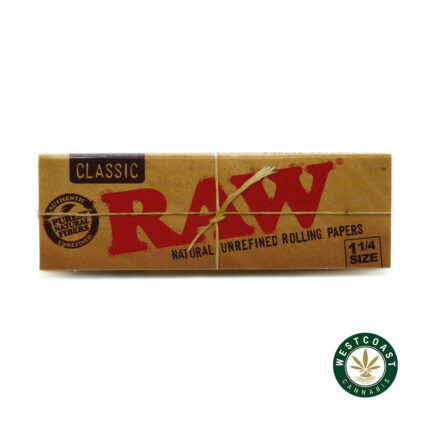 Raw Hemp Classic Rolling Paper - West Coast Cannabis