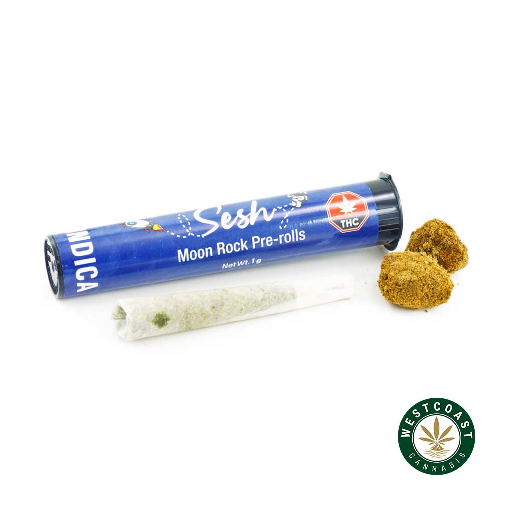 Sesh Moon Rock Joints - Indica - West Coast Cannabis Sesh Moon Rock Joints - Indica - West Coast Cannabis