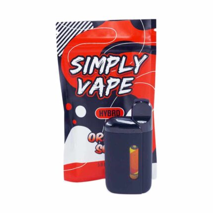 Simply Vapes – THC Disposable Pen – Orange Soda – 5ML - West Coast Cannabis