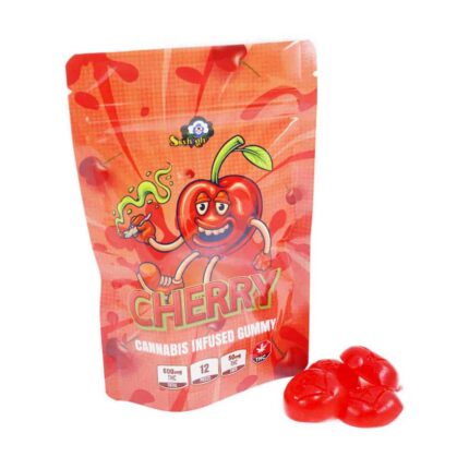 Sky High Edibles - Cherry Gummy 600mg THC - West Coast Cannabis