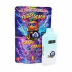 Sky High Extract - Dual Chamber Vape - Fuzzy Peach (Hybrid)+ Grape Stank (Sativa) - (4 Grams + 4 Grams) - West Coast Cannabis
