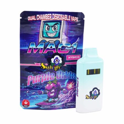 Sky High Extract - Dual Chamber Vape - MAC1 (Hybrid) + Purple Urkle (Indica) - (4 Grams + 4 Grams) - West Coast Cannabis