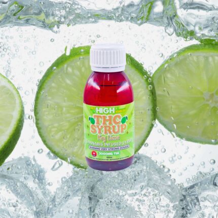 Sky High Syrup - Key Lime 3000mg THC - West Coast Cannabis