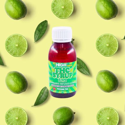 Sky High Syrup - Lime 1000mg THC - West Coast Cannabis