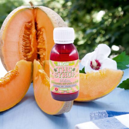 Sky High Syrup - Melon 1000mg THC - West Coast Cannabis