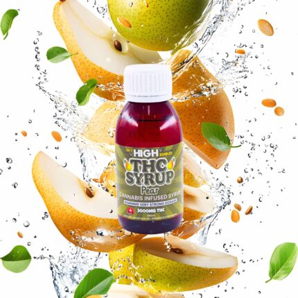 Sky High Syrup - Pear 3000mg THC - West Coast Cannabis
