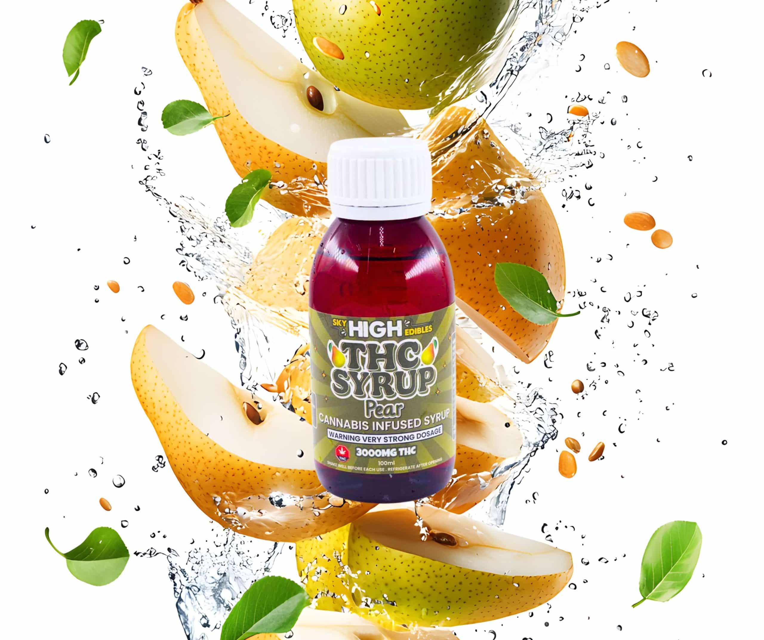 Sky High Syrup - Pear 3000mg THC - West Coast Cannabis Sky High Syrup - Pear 3000mg THC - West Coast Cannabis