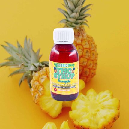 Sky High Syrup - Pineapple 3000mg THC - West Coast Cannabis
