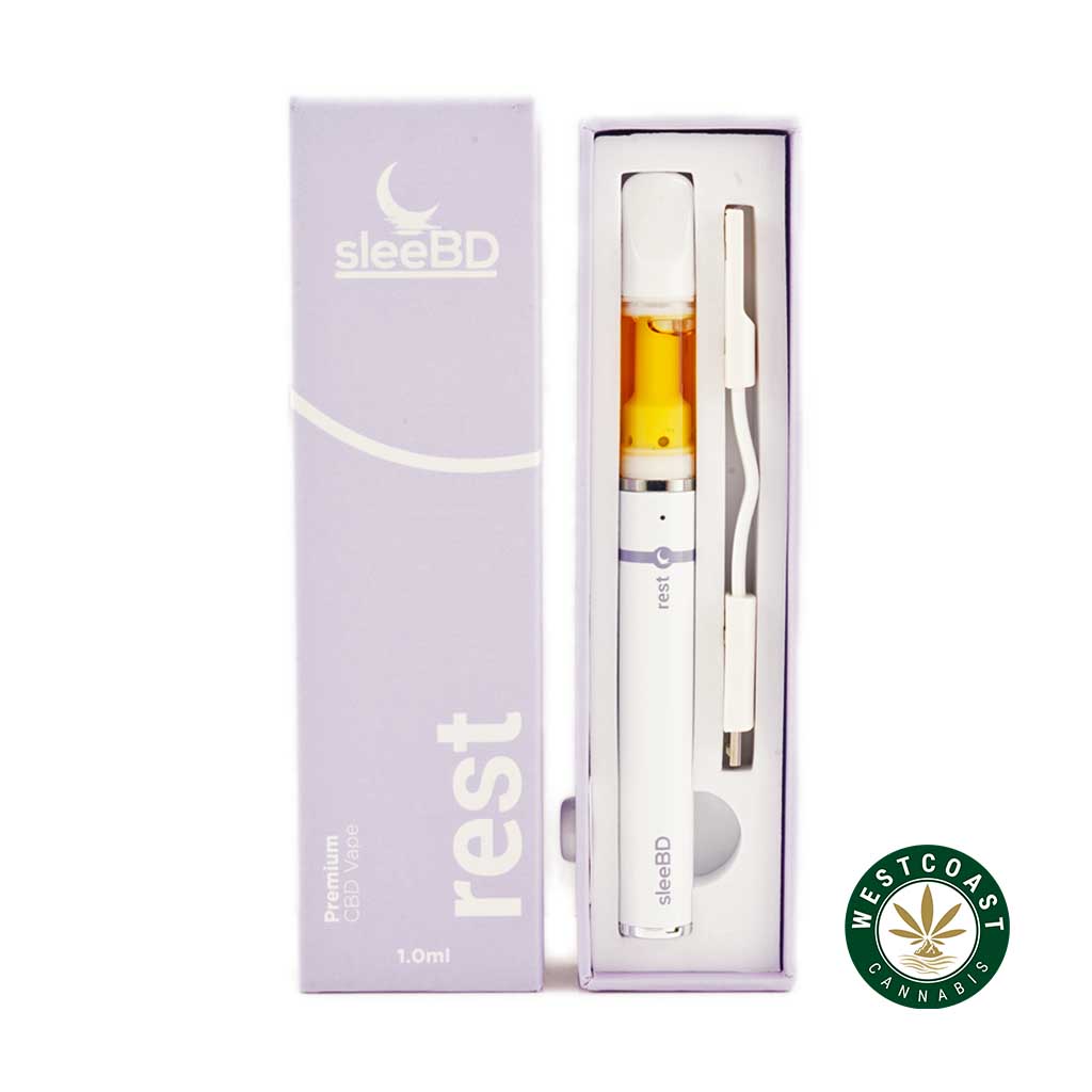SleeBD Disposable – Rest (Full Spectrum CBD) - West Coast Cannabis SleeBD Disposable – Rest (Full Spectrum CBD) - West Coast Cannabis