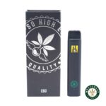 So High Extracts CBD Disposable Pen - Green Crush 2ML - West Coast Cannabis