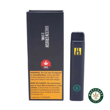 So High Extracts CBD Disposable Pen - Green Crush 2ML - West Coast Cannabis