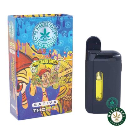 So High Extracts Disposable Pen - Carribean Breeze 5ML (Sativa) - West Coast Cannabis