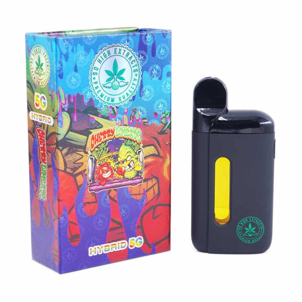 So High Extracts Disposable Pen - Cherry Limeade 5ML (Hybrid) - West Coast Cannabis So High Extracts Disposable Pen - Cherry Limeade 5ML (Hybrid) - West Coast Cannabis