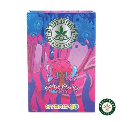 So High Extracts Disposable Pen - Cotton Candy 3ML (Hybrid) - West Coast Cannabis