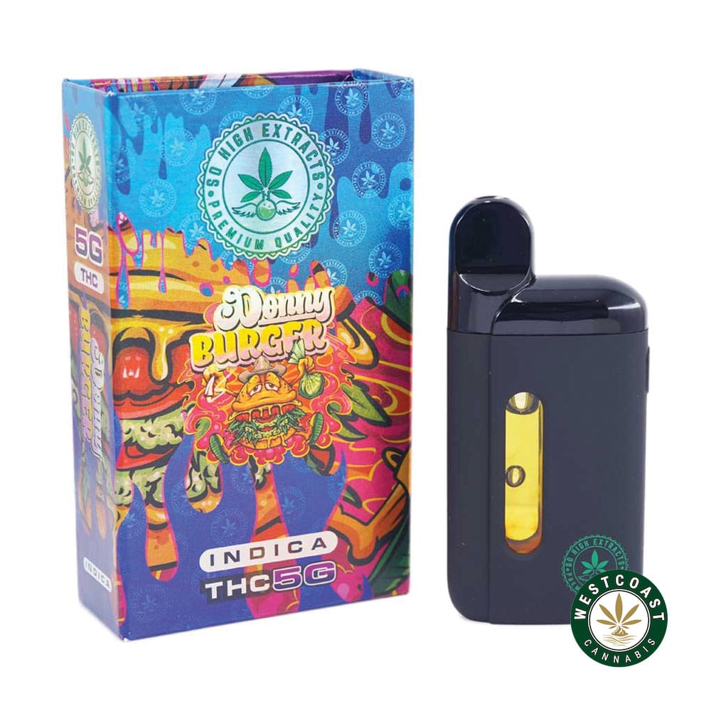 So High Extracts Disposable Pen - Donny Burger 5ML (Indica) - West Coast Cannabis So High Extracts Disposable Pen - Donny Burger 5ML (Indica) - West Coast Cannabis