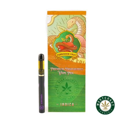 So High Extracts Disposable Pen - Forbidden Fruit 1ML (Indica) - West Coast Cannabis